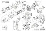 Bosch 3 611 B4A 031 GBH 3-28 DFR Rotary Hammer Spare Parts